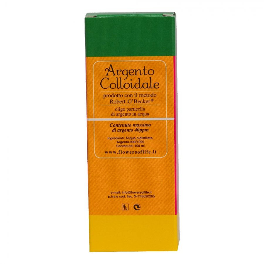 ARGENTO COLLOIDALE IONICO 40 PPM 100 ML - Farmacia di Regoledo Srl