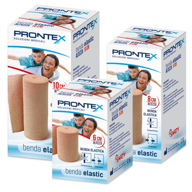 BENDA ELASTICA PRONTEX 8 CM - Farmacia di Regoledo Srl