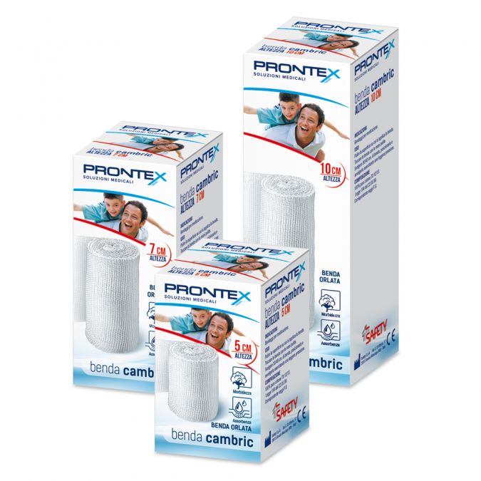 BENDA PRONTEX CAMBRIC 5CM - Farmacia di Regoledo Srl