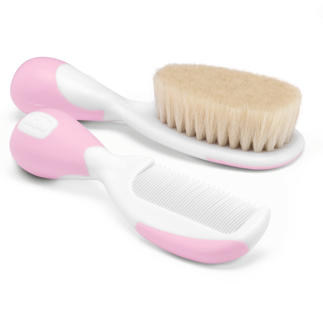 Chicco - Spazzola + pettine Rosa - Farmacia di Regoledo Srl