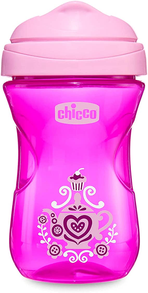Chicco - Tazza Easy Cup 12m+ 266ml - Rosa - Farmacia di Regoledo Srl