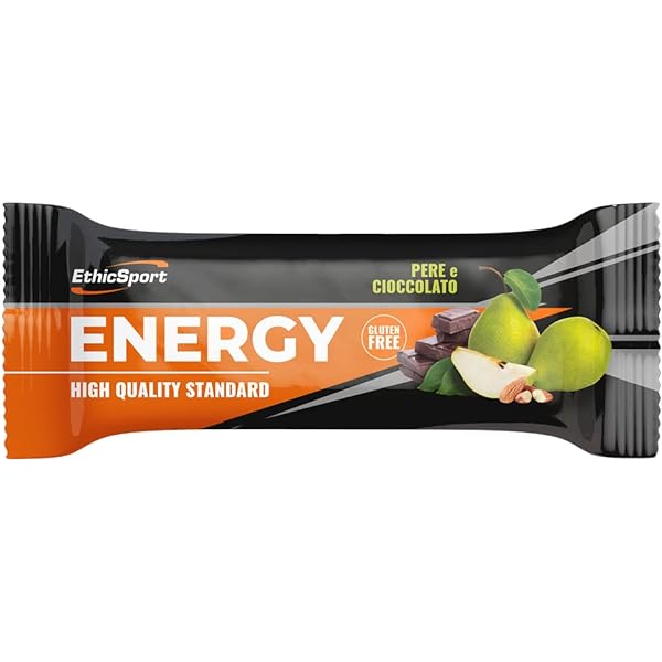 Ethicsport - Energy - Barretta energetica - Pera/Cioccolato - 35 grammi - Farmacia di Regoledo Srl
