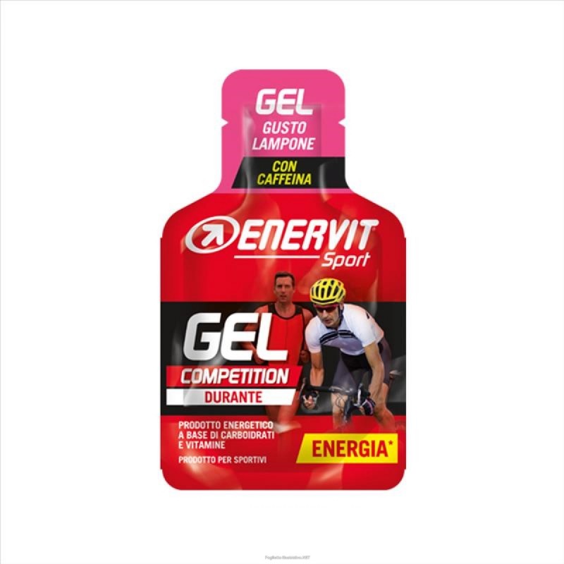 Enervit - Enervitene Gel con Caffeina - Gusto Lampone - Farmacia di Regoledo Srl