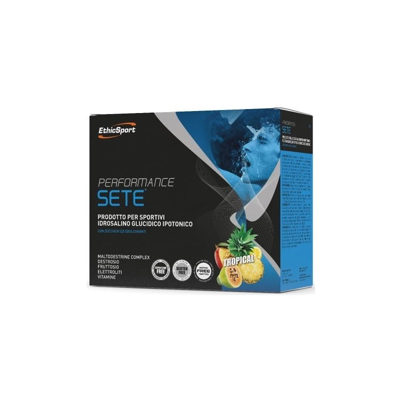 Ethicsport - Performance sete - Gusto Tropical 14 bustine  - Farmacia di Regoledo Srl