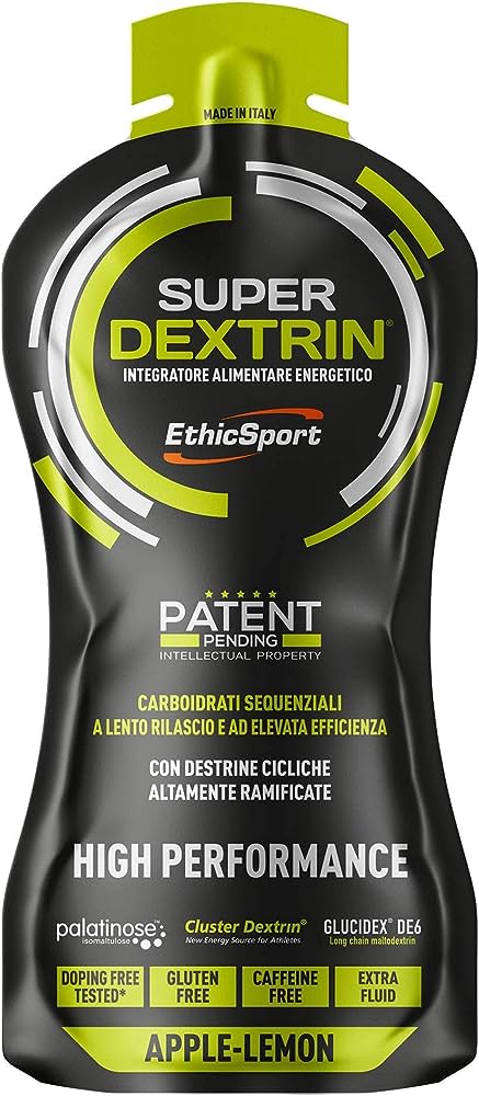 Ethicsport - Super Dextrin Gel - Gusto Mela/Limone 55ml - Farmacia di Regoledo Srl