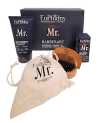 Euphidra - Cofanetto Mr. Barber Man - Doccia shampoo + Olio Barba + Trousse - Farmacia di Regoledo Srl