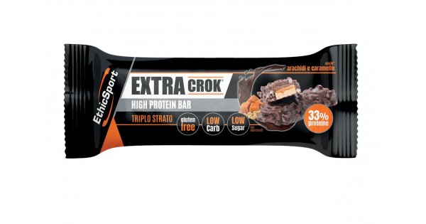 Ethicsport - Extra Crock Arachidi e Caramelle - 50 grammi - Farmacia di Regoledo Srl