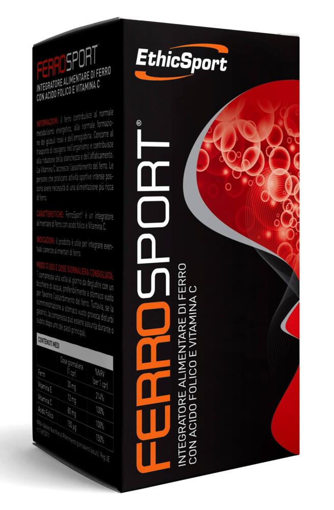 Ethicsport - Ferrosport - 30 compresse - Farmacia di Regoledo Srl