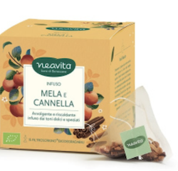 Neavita - Filtroscrigno Mela & Cannella Bio - 15 filtri - Farmacia di Regoledo Srl