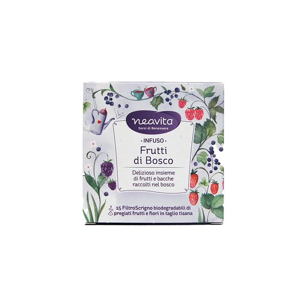 Neavita - Filtroscrigno Infuso ai Frutti di Bosco - 15 filtri - Farmacia di Regoledo Srl
