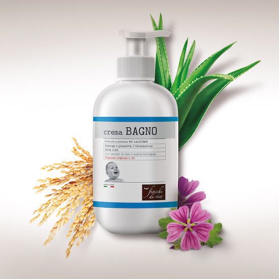 Fiocchi di riso - Crema bagno idratante 400ml - Farmacia di Regoledo Srl