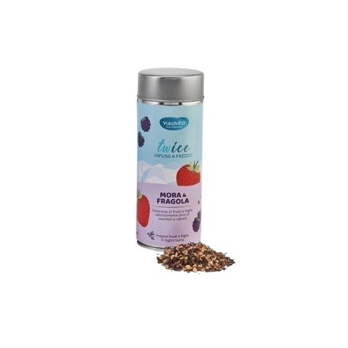 Neavita - Twice Infuso a freddo - Mora e Fragola - Sfuso 90gr - Farmacia di Regoledo Srl