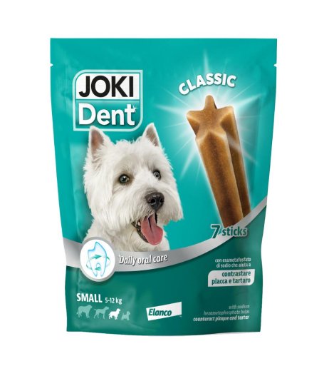 Joki dent Classic - 7 Stick per l'igene orale per cane da 5 a 12 kg - Farmacia di Regoledo Srl