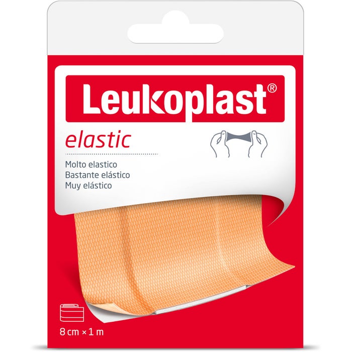 LEUKOPLAST ELASTIC 1MT X 8CM - Farmacia di Regoledo Srl