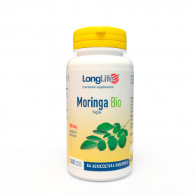 Longlife Moringa Bio 100 capsule vegetali - Farmacia di Regoledo Srl