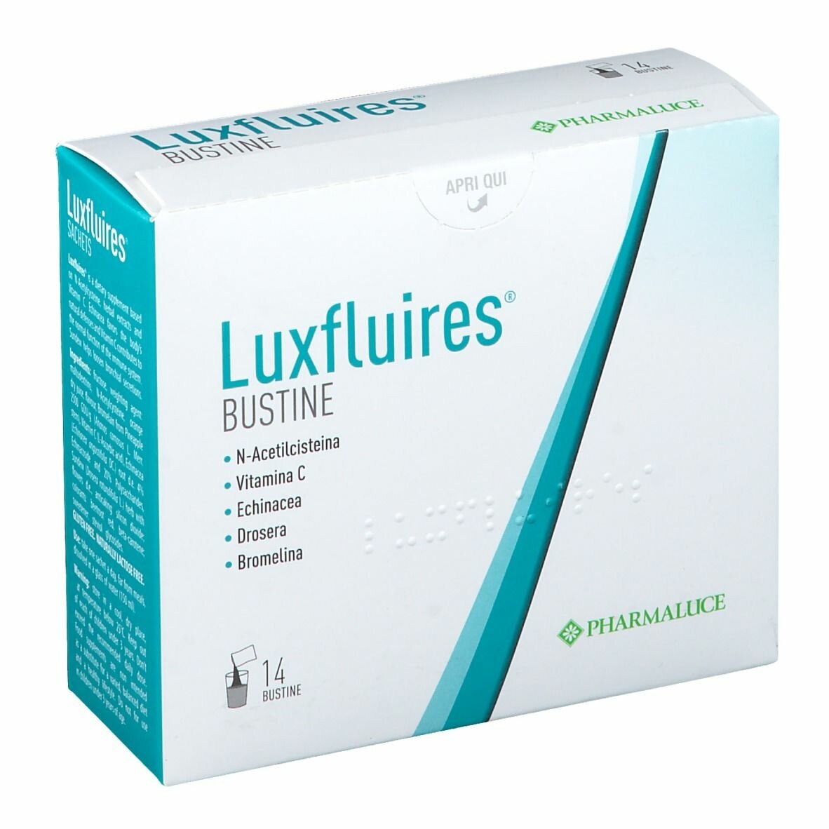 Luxfluires 14 bustine - Farmacia di Regoledo Srl
