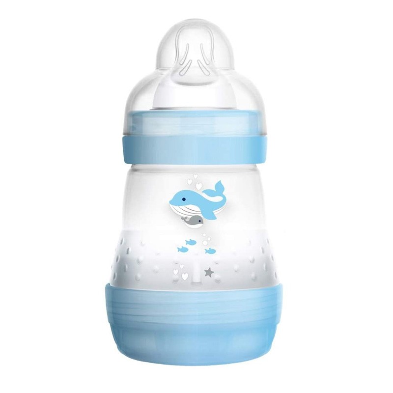 Mam - Easy Start Biberon Anticolica 0+ mesi - 160 ml Azzurro - Farmacia di Regoledo Srl