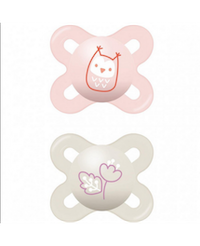 Mam - Succhietto Start Nanò 0-2 mesi in silicone 2 pezzi Femmina  - Farmacia di Regoledo Srl