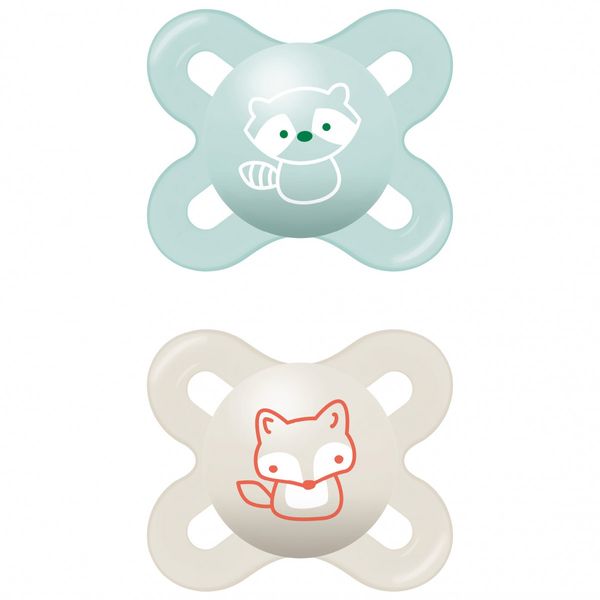 Mam - Succhiotto Start nanò 0-2 mesi in silicone 2 pezzi machio  - Farmacia di Regoledo Srl