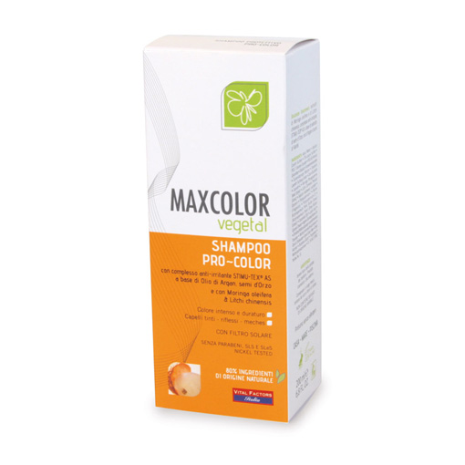 Maxcolor Vegetal - Shampoo pro-color - 200 ml - Farmacia di Regoledo Srl