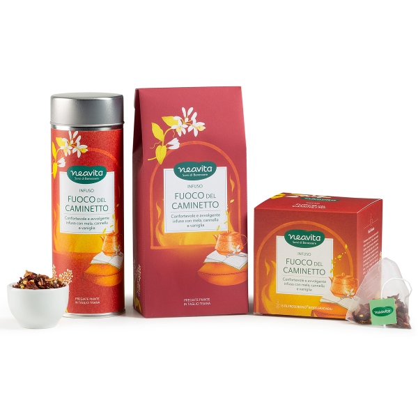 Neavita - Infuso Fuoco del Caminetto - Ricarica 100 grammi - Farmacia di Regoledo Srl