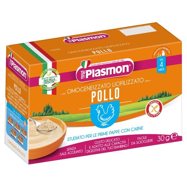 Plasmon - Liofilizzato Pollo 2 x 10g - Farmacia di Regoledo Srl