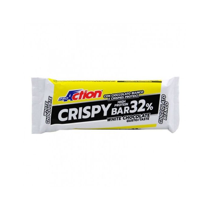 Proaction - Crispy Bar - Cioccolato Bianco 50 grammi - Farmacia di Regoledo Srl