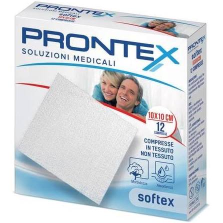 PRONTEX SOFTEX 10X10 CM 12 PEZZI - Farmacia di Regoledo Srl