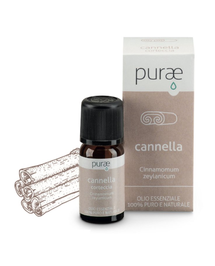 Purae - Olio essenziale Cannella (Cinnamomum zeylanicum) - 5 ml - Farmacia di Regoledo Srl