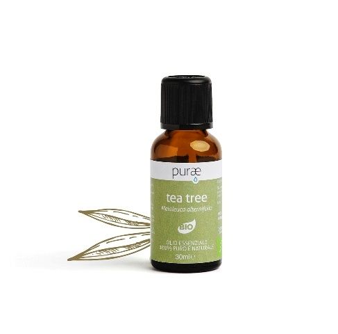Purae - Olio Essenziali Tea Tree foglie Bio (Melaleuca alternifolia) - 10 ml - Farmacia di Regoledo Srl