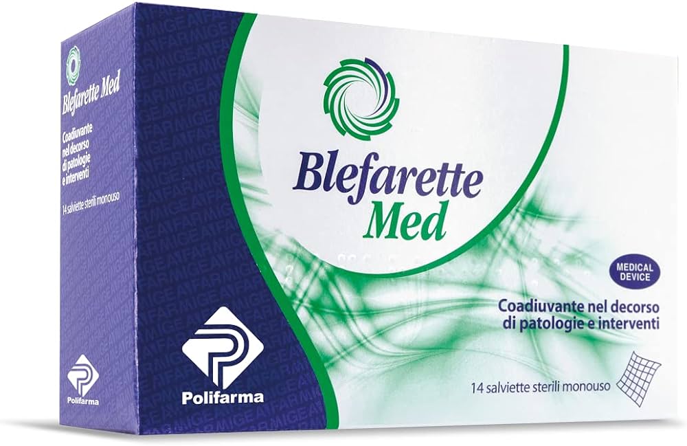Blefarette Med - Salviettine oculari medicate - 14 pezzi - Farmacia di Regoledo Srl