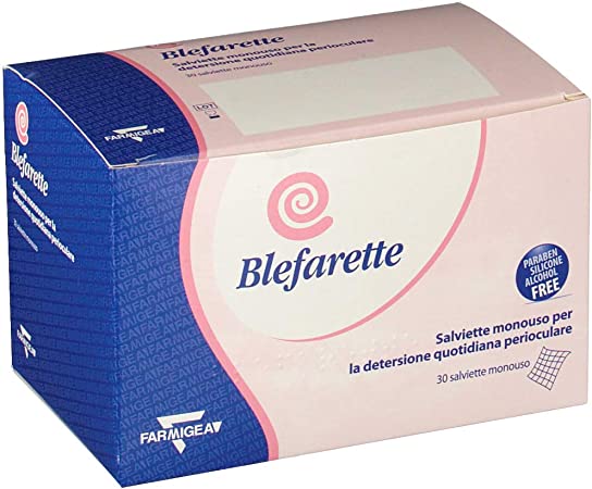Blefarette - Salviettine oculari medicate senza alcool - 30 pezzi - Farmacia di Regoledo Srl