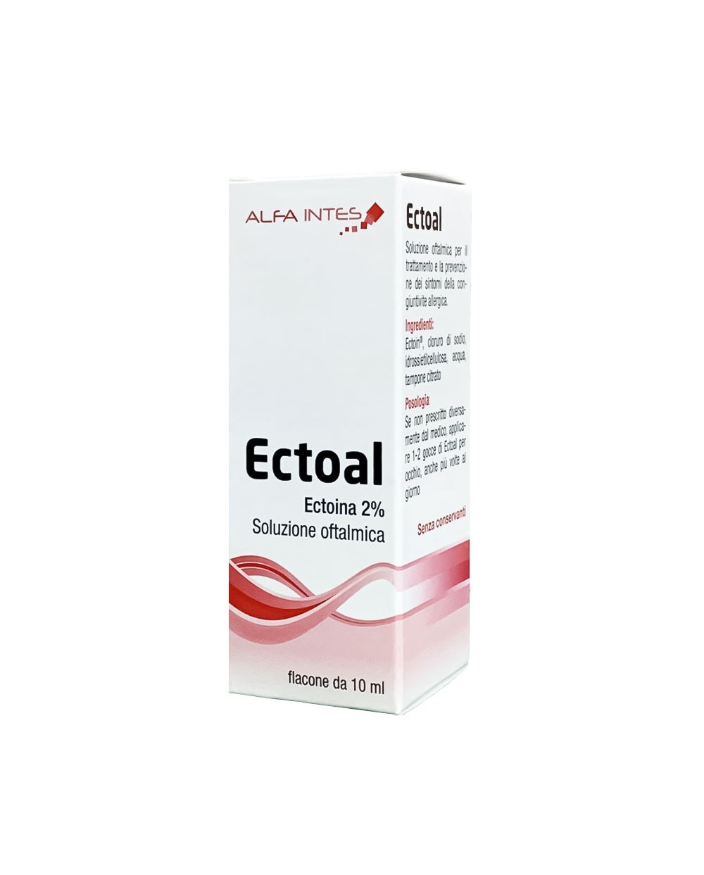Ectoal - Collirio con Ectocina 2% - flacone da 10ml - Farmacia di Regoledo Srl