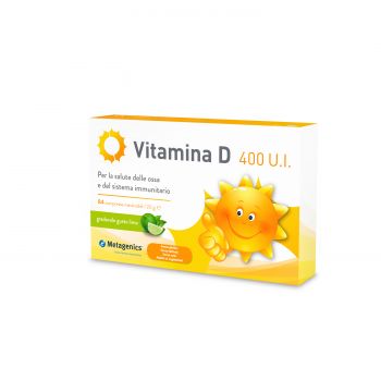 Vitamina D 400 UI 84 compresse masticabili - Farmacia di Regoledo Srl
