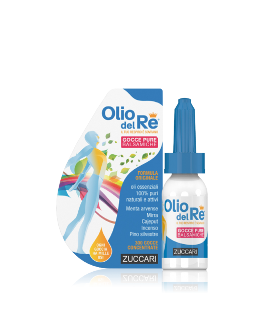 Olio del Re gocce pure balsamiche 10ml - Farmacia di Regoledo Srl