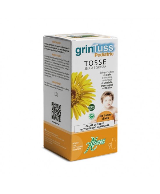 Grintuss pediatric sciroppo 180g - Farmacia di Regoledo Srl