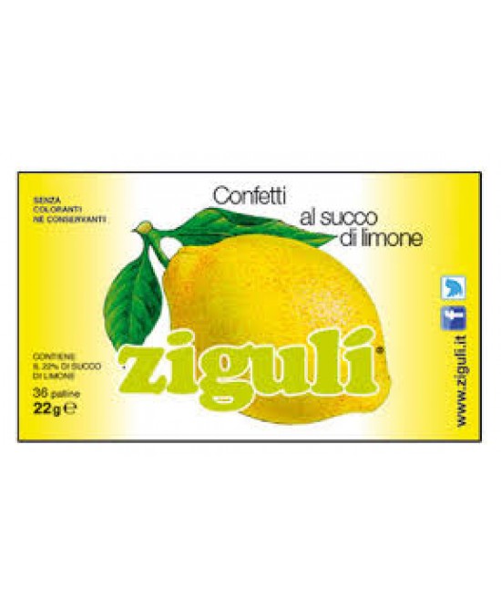 Ziguli - Limone 36 palline 22g - Farmacia di Regoledo Srl