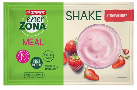 ENERZONA INSTANT MEAL FRAGOLA YOGHURT 1 BUSTA DA 50 GRAMMI - Farmacia di Regoledo Srl