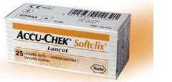 LANCETTE PUNGIDITO ACCU-CHEK SOFTCLIX 25 PEZZI - Farmacia di Regoledo Srl