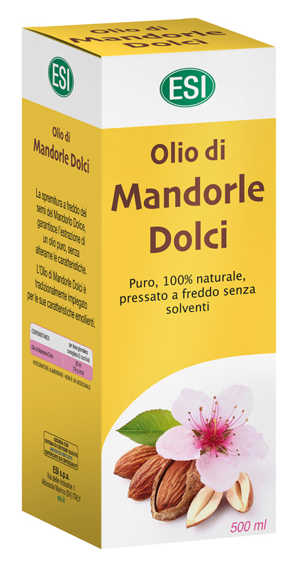 ESI OLIO MANDORLE DOLCI 500 ML - Farmacia di Regoledo Srl