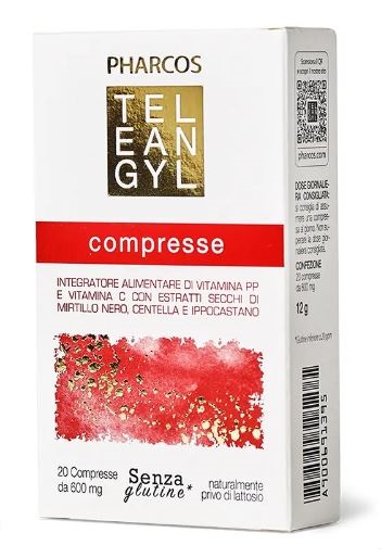 PHARCOS TELEANGYL 20 COMPRESSE DA 600 MG - Farmacia di Regoledo Srl