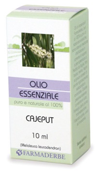Farmaderbe - Olio essenziale di Cajeput (Melaleuca leucadendron) - 10 ml - Farmacia di Regoledo Srl