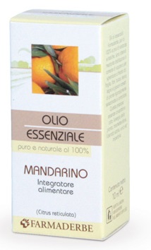 Farmaderbe - Olio essenziale Mandarino (Citrus nobilis) - 10 ml - Farmacia di Regoledo Srl