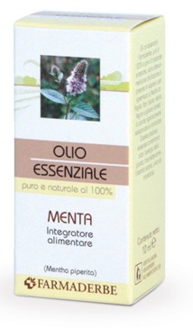Farmaderbe - Olio essenziale Menta (Mentha piperita) - 10 ml - Farmacia di Regoledo Srl