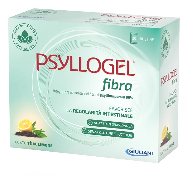 PSYLLOGEL FIBRA TE LIMONE 20 BUSTINE - Farmacia di Regoledo Srl