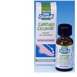 CALLIFUGO CICCARELLI LIQUIDO CON PENNELLO PER RIMOZIONE CALLLI 12 ML - Farmacia di Regoledo Srl