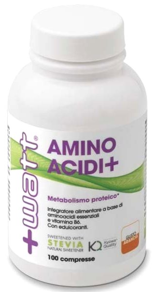 +Watt - Amminoacidi+ - 100 compresse - Farmacia di Regoledo Srl