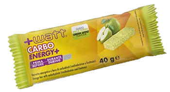 +Watt - CarboEnergy+ - Barretta energetica gusto Mela 40 grammi - Farmacia di Regoledo Srl