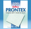 GARZA IN TESSUTO NON TESSUTO PRONTEX SOFT 10X10CM 100 PEZZI - Farmacia di Regoledo Srl