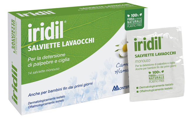 IRIDIL LAVAOCCHI 14 SALVIETTE MONOUSO - Farmacia di Regoledo Srl